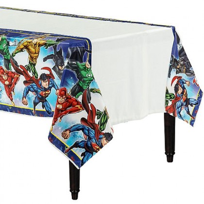 Justice League™ Plastic Table Cover
