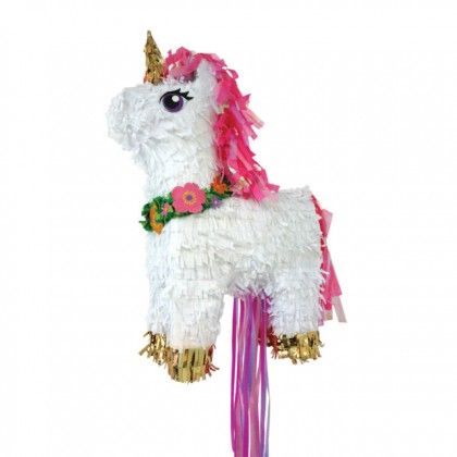 Magical Unicorn Deluxed Pull Piñata