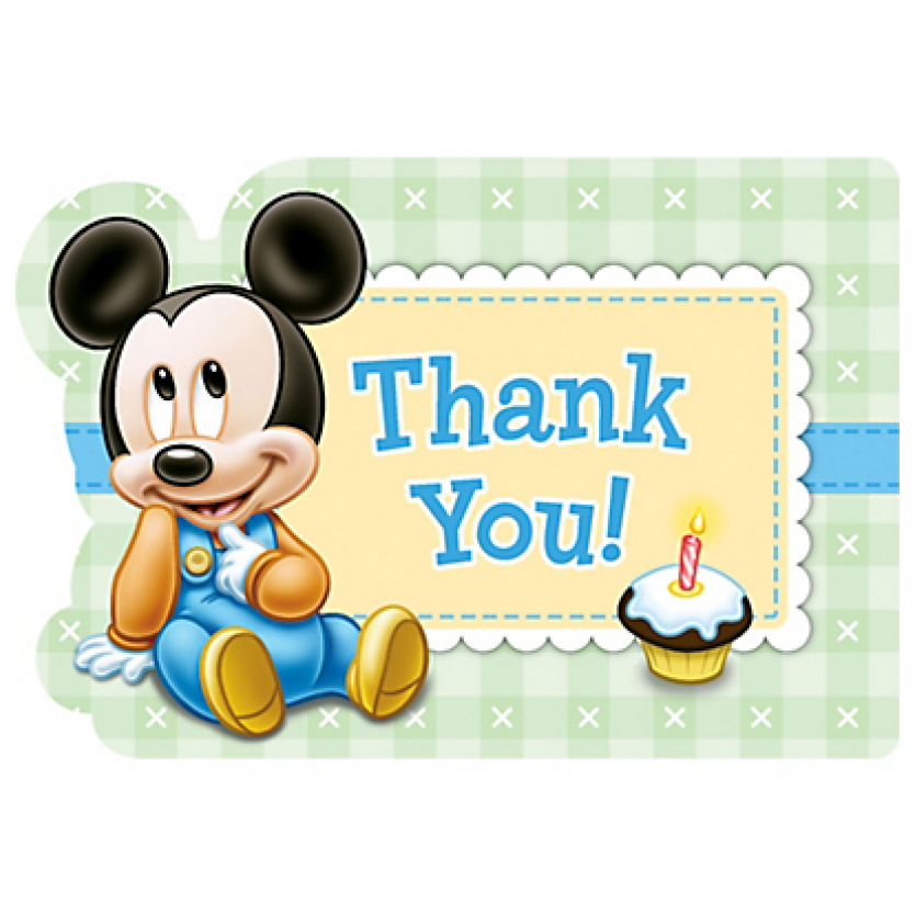 Mickey Mouse 1st Birthday