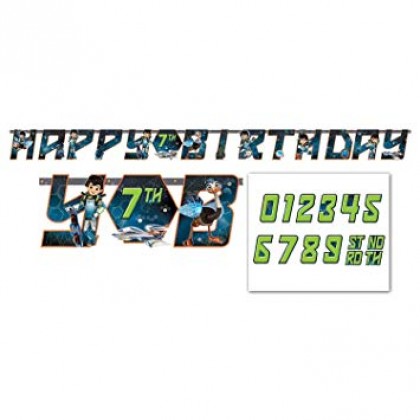 Miles from Tomorrowland Jumbo Add-An-Age Letter Banner