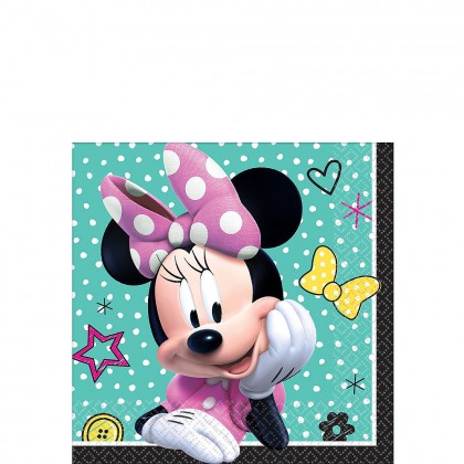 Amscan 9903450 Minnie Mouse Festa Set Porta Candele 