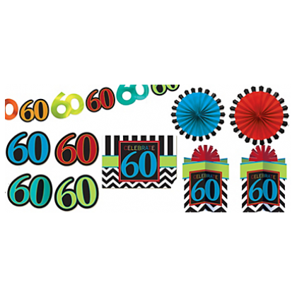60th Celebration Decorating Kits