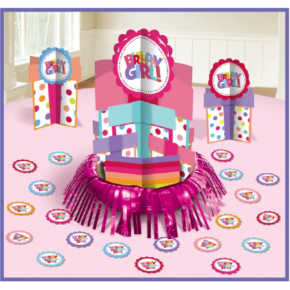 Happy Birthday Girl Table Decorating Kit