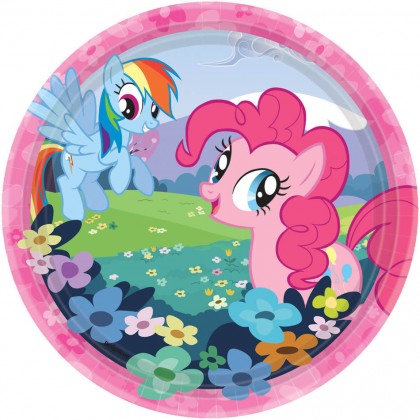 My Little Pony™ Friendship Round Plates, 7"