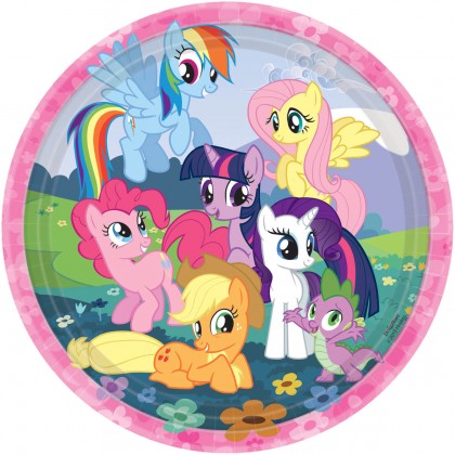 My Little Pony™ Friendship Round Pates, 9"