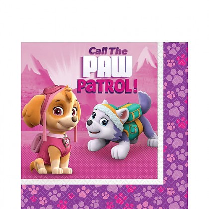 Paw Patrol™ Girl Luncheon Napkins