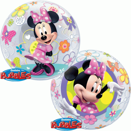 Q 22" Disney Minnie Bubble Balloon