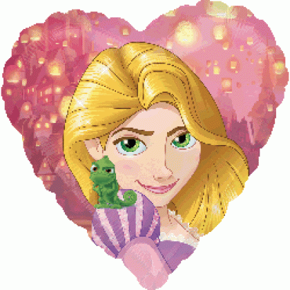 S60 17" Rapunzel™ Heart Standard HX®