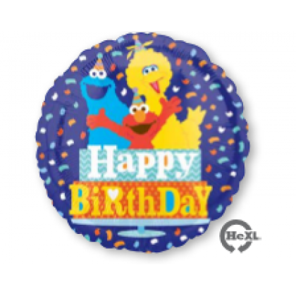 S60 17" Sesame Street™ Birthday Confetti Standard HX®