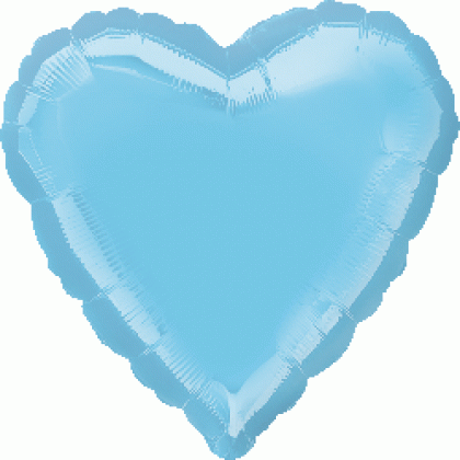 S15 17" Iridescent Pearl Lite Blue Standard Heart HX®
