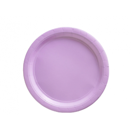 Lavender Plates, 9" - Paper