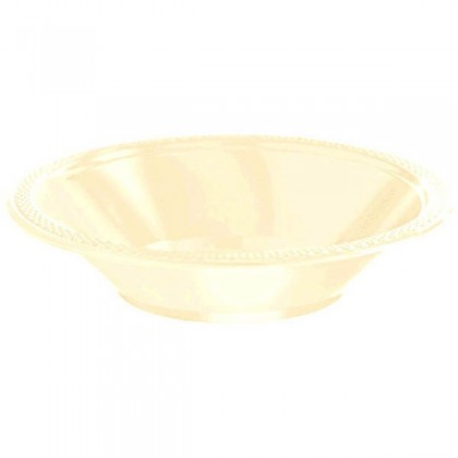 Vanilla Creme Festive Occasion® Plastic Tableware Bowls, 12 oz.