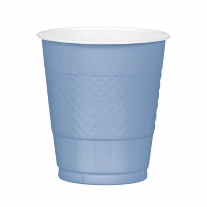 Pastel Blue Festive Occasion® Plastic Tableware Cups, 12oz