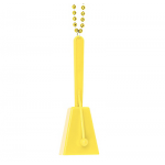 Necklace, 36"; Clacker, 4" Clacker Necklaces Yellow
