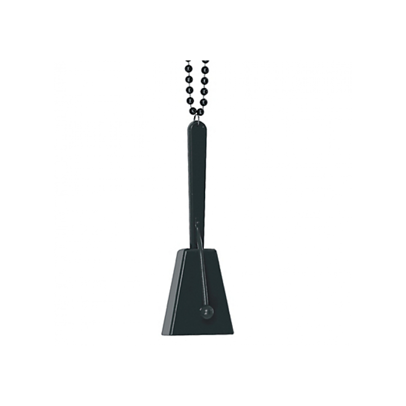 Necklace, 36"; Clacker, 4" Clacker Necklaces Black