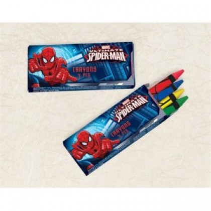 Marvel Spider-Man Crayons Favor