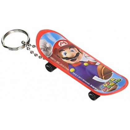 Super Mario Brothers™ Skateboard Keychain Favor