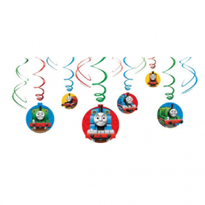 Thomas & Friends™ Value Pack Foil Swirl Decorations
