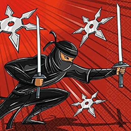 Ninja Luncheon Napkins