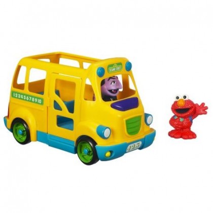 Sesame Street Bus Step Above