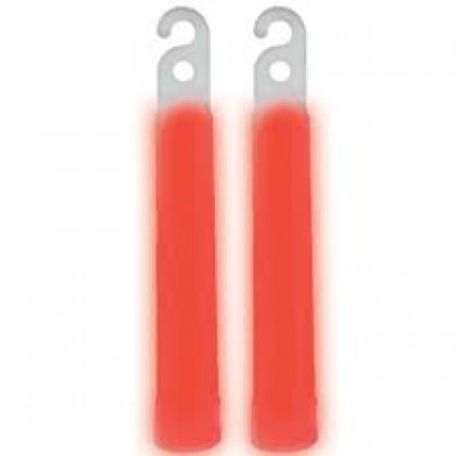 4" Glow Sticks Red