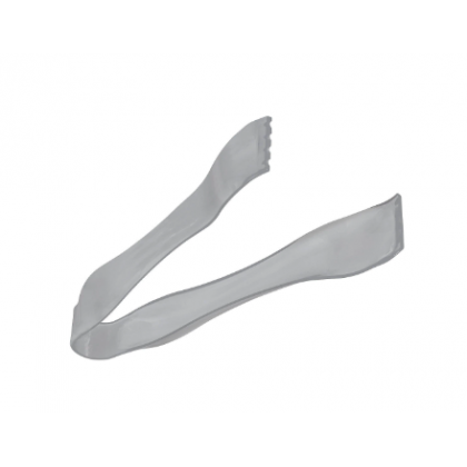 5 3/4" Small Tongs - Colors Plastic - Silver