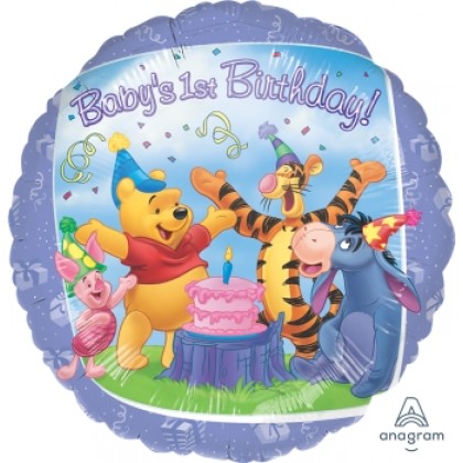 S60 17" Pooh & Friends™  1st Birthday Standard HX®