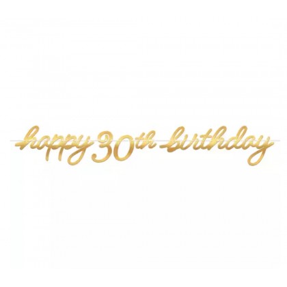 GOLDEN AGE BDAY 30TH-BANNER
