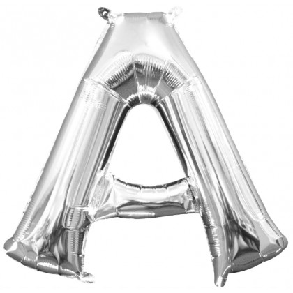 L16 MIN SHP CI LETTER A SILVER