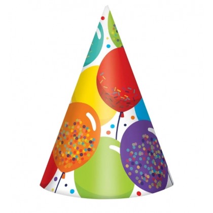 PARTY BALLOONS - CONE HAT