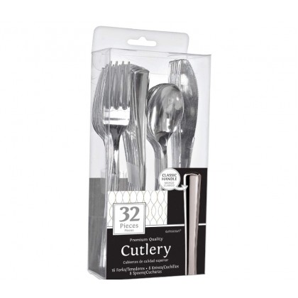 CUTLERY ASS - STAINLESS SILVER