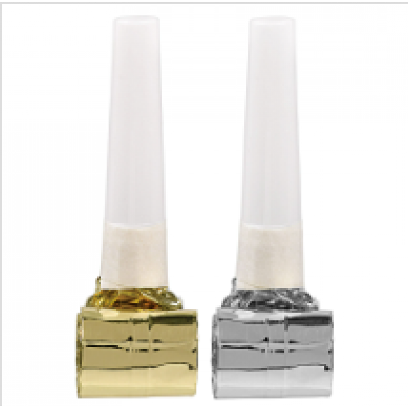 BLOWOUTS- SLIIVER/GOLD