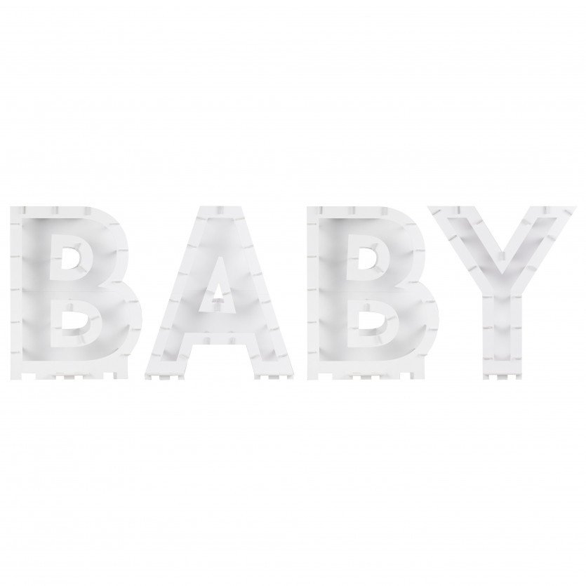 Baby Balloon Mosaic Stand