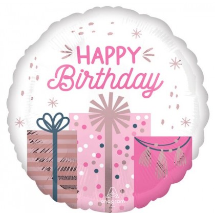 17in Pastel Birthday