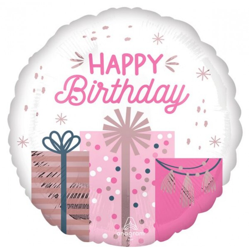 17in Pastel Birthday