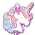 Enchanted Unicorn Outline Piñata