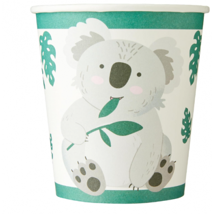 8 Cups Koala Paper 250 ml