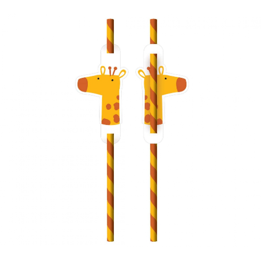 8 Drinking Straws Get Wild Paper