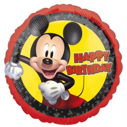 Standard Mickey Mouse Forever HBD Foil Balloon S60