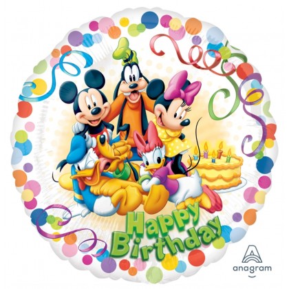 Standard Mickey & Friends Party Foil Balloon S60 P