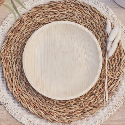 Eco Plate - Natural - Palm