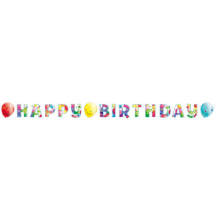 Letter Banner Balloons Paper 174 x 13 cm