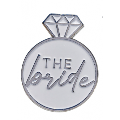 Badge - Bride - Ring - Enamel
