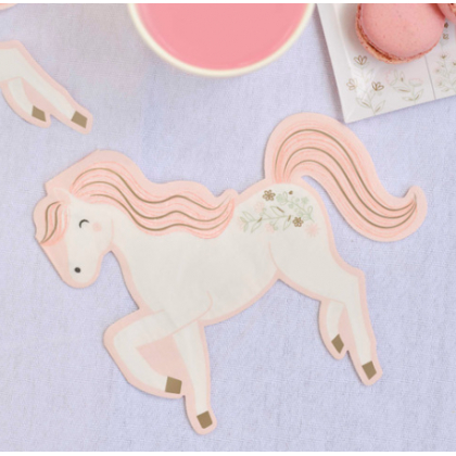 Princess Horse Napkin