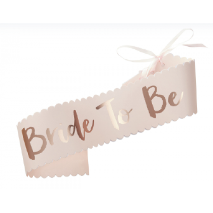 Sash - Bride to Be Sash