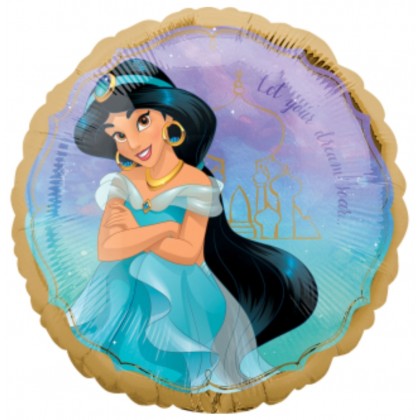 Standard Jasmine Once Upon A Time Foil Balloon S60