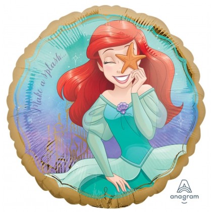 Standard Ariel Once Upon A Time Foil Balloon circl