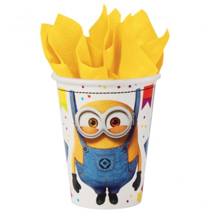 8 Cups Despicable Me Paper 250 ml