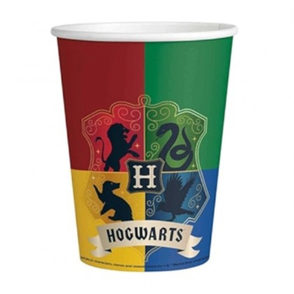8 Cups Harry Potter Paper Houses 250 ml