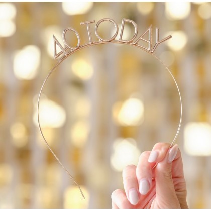 Headband - 40 Today Headband - 40 Today